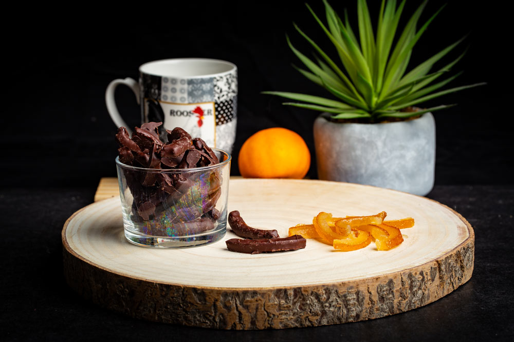 suggestion de présentation des orangettes bio