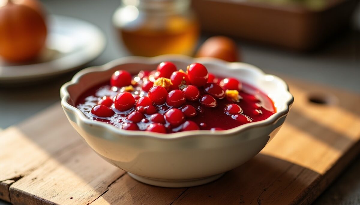 Sauce aux canneberges express : recette facile et astuces incontournables