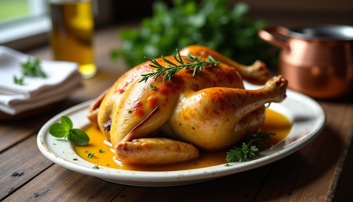 Recette authentique et simple du poulet au vin jaune : un classique savoureux à découvrir