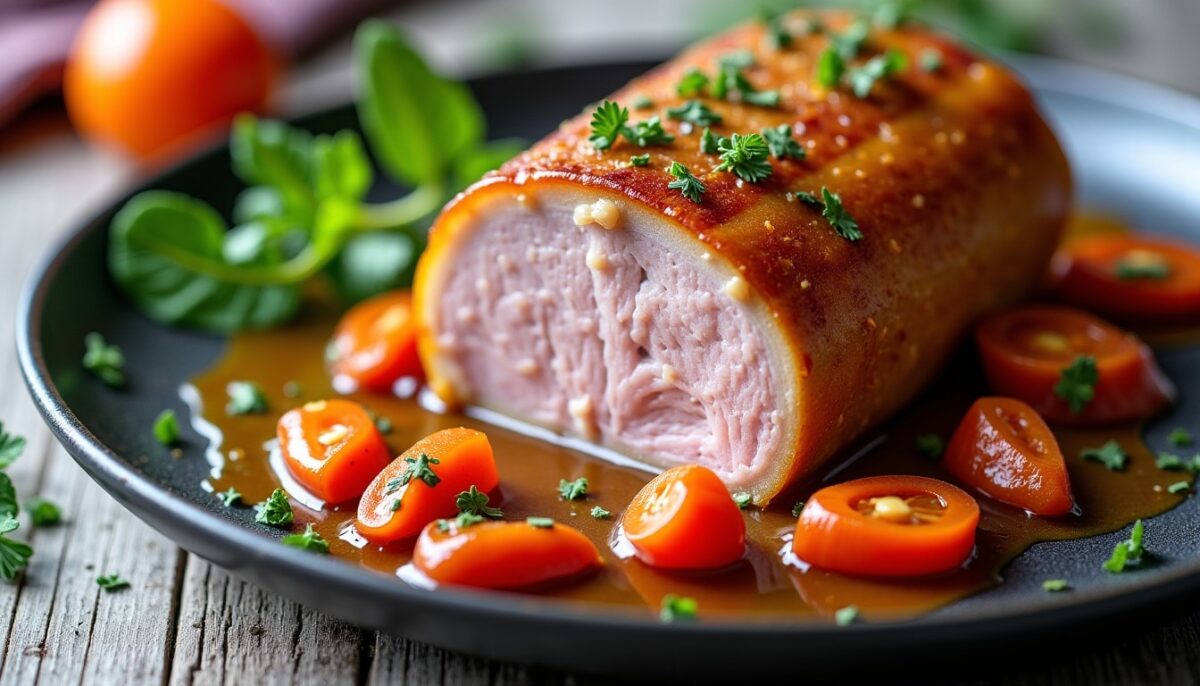 Rouelle de porc fondante : recette simple et cuisson idéale pour un plat savoureux