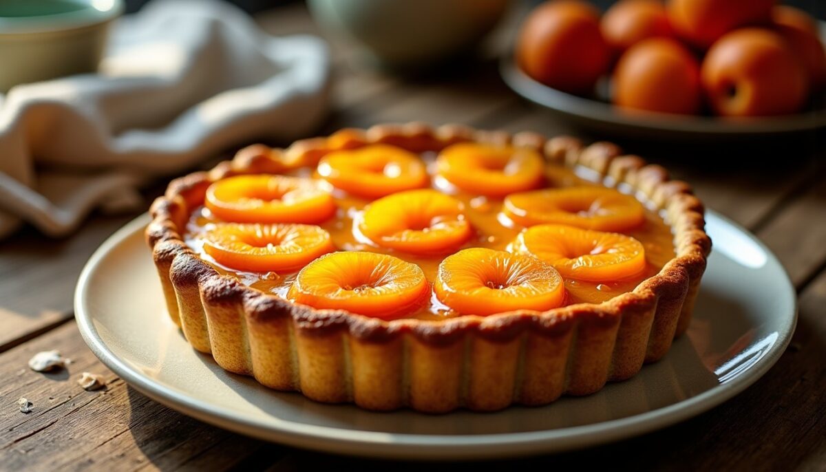Délicieuse tarte aux abricots en boîte : recette express et gourmande