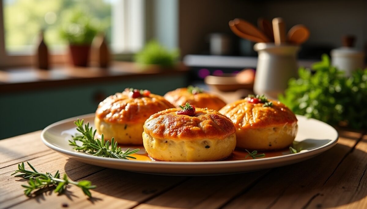 Délicieuses crépinettes de porc au four : une recette rapide et simple à réaliser